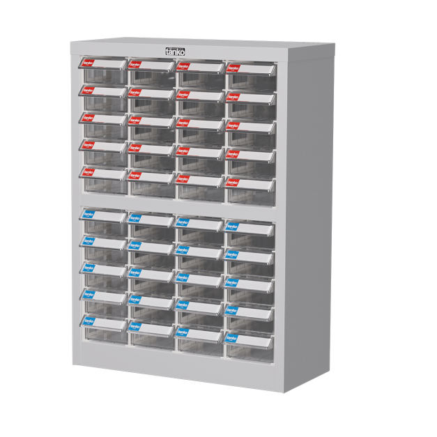 天鋼 零件櫃 TKI-2410 40格 PS透明抽屜 零件箱 分類櫃 五金零件螺絲收納 玩具樂高收納 台灣製