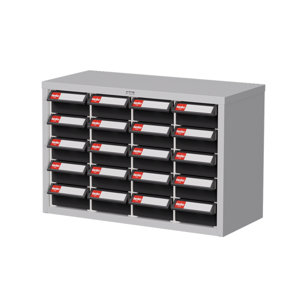 天鋼 零件櫃 TKI-2405-9 20格 PP黑色導電型抽屜 零件箱 分類櫃 五金零件螺絲收納 適合電子廠、零件儲存使用 台灣製