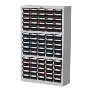 天鋼 零件櫃 TKI-2515-9 75格 PP黑色導電型抽屜 零件箱 分類櫃 五金零件螺絲收納 適合電子廠、零件儲存使用 台灣製