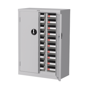 天鋼 加門型零件櫃 CEA-330D 30格 ABS+PS抽屜 零件箱 附鎖零件櫃 分類櫃 五金零件螺絲收納 玩具樂高收納 台灣製