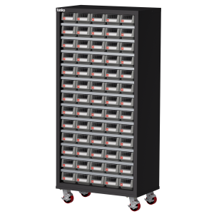 天鋼 大容量移動款零件櫃 RB-565M 65格 ABS+PS抽屜 零件箱 附輪分類櫃 五金零件螺絲 玩具樂高收納