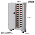 天鋼 加門型移動款零件櫃 CEH-448DM 30格 ABS+PS抽屜 附鎖移動款零件櫃 零件箱 附鎖零件櫃 分類櫃 五金零件螺絲收納 玩具樂高收納 台灣製_1