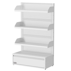 天鋼 Tanko 棚板展示架 DB-31 白色 單屜 可用深度31公分 貨架 陳列架 洞洞板層架 收藏架 台灣製