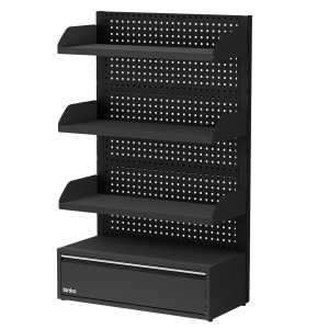 天鋼 Tanko 棚板展示架 DC-31 黑色 單屜 可用深度41公分 貨架 陳列架 洞洞板層架 收藏架 台灣製