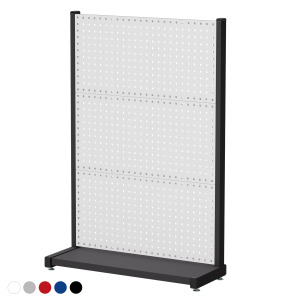 【天鋼 Tanko】立放式整理架 KR-1330 壁面款 獨立型 展示架 白.紅.藍.灰.黑 五色可選 方孔掛板 物料架 洞洞板 台灣製