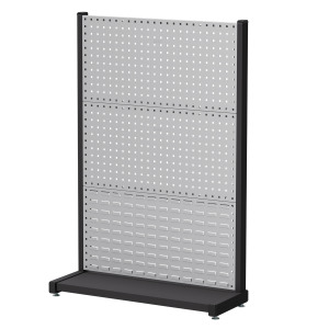 【天鋼 Tanko】立放式整理架 KR-1321 灰色 壁面款 獨立型 方孔掛板*2+百葉掛板*1 物料架 洞洞板 工具牆整理架 台灣製