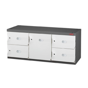 【樹德 SHUTER】SCM3-1M4S 5格鞋櫃 三色（白色.綠色.藍色）門片可選 置物櫃 收納櫃 儲物櫃 台灣製造