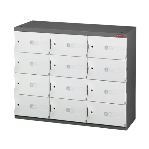 【樹德 SHUTER】SC-312S 12格鞋櫃 三色（白色.綠色.藍色）門片可選 置物櫃 收納櫃 儲物櫃 台灣製造