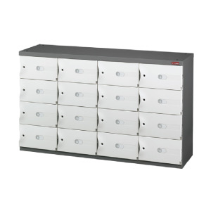 【樹德 SHUTER】SC-416S 16格鞋櫃 三色（白色.綠色.藍色）門片可選 置物櫃 收納櫃 儲物櫃 台灣製造