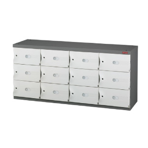 【樹德 SHUTER】SC-412S 12格鞋櫃 三色（白色.綠色.藍色）門片可選 置物櫃 收納櫃 儲物櫃 台灣製造