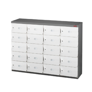 【樹德 SHUTER】SC-420S 20格鞋櫃 三色（白色.綠色.藍色）門片可選 置物櫃 收納櫃 儲物櫃 台灣製造