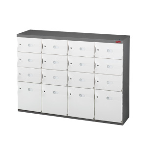 【樹德 SHUTER】SCM4-4M12S 16格鞋櫃 三色（白色.綠色.藍色）門片可選 置物櫃 收納櫃 儲物櫃 台灣製造