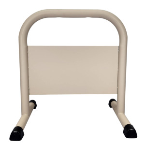 迷你重型拒馬 霧奶茶色 禁止停車牌 鍍鋅鋼管烤漆拒馬 淨重12KG 印刷拒馬 可客製化