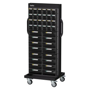 【天鋼 Tanko】上手盒整理車 EKC-311M 雙面整理車 80抽 快取車 快取盒推車 零件整理車 上手盒 分類零件盒 五金零件收納 台灣製