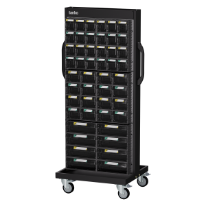 【天鋼 Tanko】上手盒整理車 EKC-321M 雙面整理車 96抽 快取車 快取盒推車 零件整理車 上手盒 分類零件盒 五金零件收納 台灣製