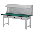 【天鋼 Tanko】WBT-6203N 專業標準型抽屜工作桌 180公分 台灣製造｜平均荷重 600kg ｜桌板耐衝擊.吸振.耐酸鹼｜掛板 棚板 插座 燈具 全系列上架組件自由選配_4