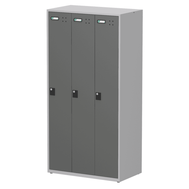 【天鋼 Tanko】鑰匙鎖櫃 FBB-303A 灰色 3格 鑰匙鎖置物櫃 鋼製辦公櫃 多功能收納櫃 員工衣櫃 台灣製造