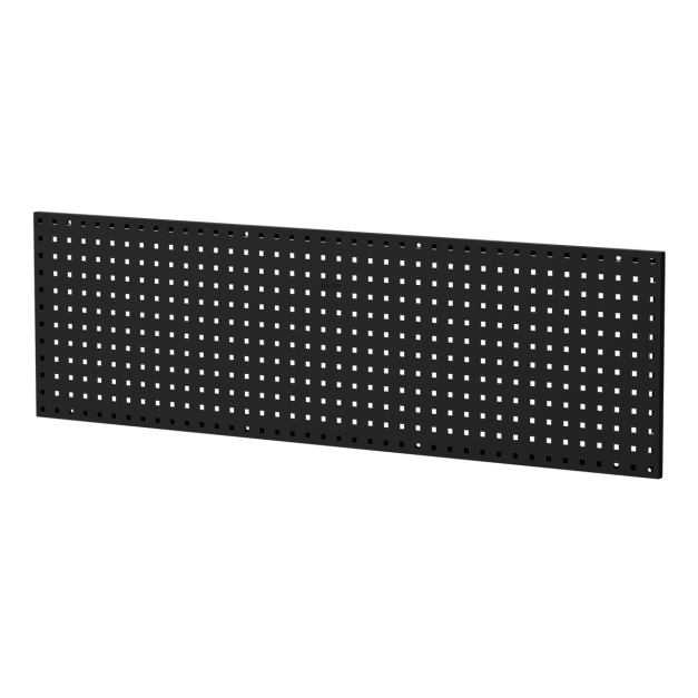 【天鋼 Tanko】KQ-310A 黑色 專業鋼製方孔掛板 洞洞板 150x45cm｜1.4mm超厚板材 附塑膠壁虎鐵板牙螺絲｜可搭配掛鉤掛架背掛盒工具收納