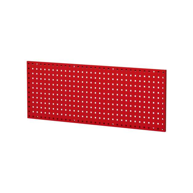 【天鋼 Tanko】KQ-308A 紅色 專業鋼製方孔掛板 洞洞板 120x45cm｜1.4mm超厚板材 附塑膠壁虎鐵板牙螺絲｜可搭配掛鉤掛架背掛盒工具收納