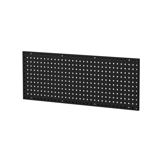【天鋼 Tanko】KQ-308A 黑色 專業鋼製方孔掛板 洞洞板 120x45cm｜1.4mm超厚板材 附塑膠壁虎鐵板牙螺絲｜可搭配掛鉤掛架背掛盒工具收納