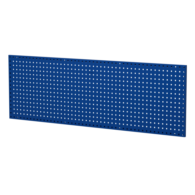 【天鋼 Tanko】KQ-412A 藍色 專業鋼製方孔掛板/洞洞板 180x60cm｜1.4mm超厚板材/附塑膠壁虎鐵板牙螺絲｜可搭配掛鉤掛架背掛盒工具收納