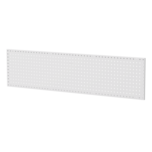【天鋼 Tanko】KQ-312A 白色 專業鋼製方孔掛板 洞洞板 180x45cm｜1.4mm超厚板材 附塑膠壁虎鐵板牙螺絲｜可搭配掛鉤掛架背掛盒工具收納