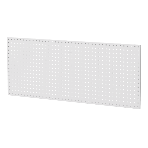 【天鋼 Tanko】KQ-410A 白色 專業鋼製方孔掛板/洞洞板 150x60cm｜1.4mm超厚板材/附塑膠壁虎鐵板牙螺絲｜可搭配掛鉤掛架背掛盒工具收納