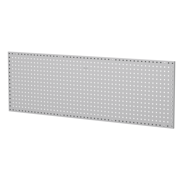 【天鋼 Tanko】KQ-412A 灰色 專業鋼製方孔掛板/洞洞板 180x60cm｜1.4mm超厚板材/附塑膠壁虎鐵板牙螺絲｜可搭配掛鉤掛架背掛盒工具收納