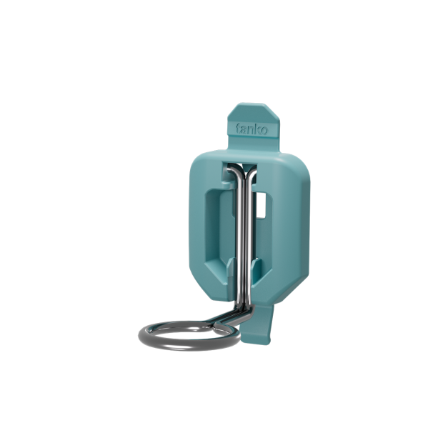 【天鋼 Tanko】KP-7502 小圓鉤 &Oslash;26mm (單色1包10入/共8色)｜304不銹鋼鉤身/荷重5kg/專利結構安全防脫落｜可搭配天鋼方孔掛板洞洞板工具牆收納