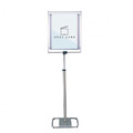 鏽鋼多功能中型告示牌 方形底座 P2-03