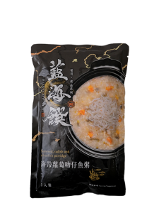 海帶蘿蔔吻仔魚粥