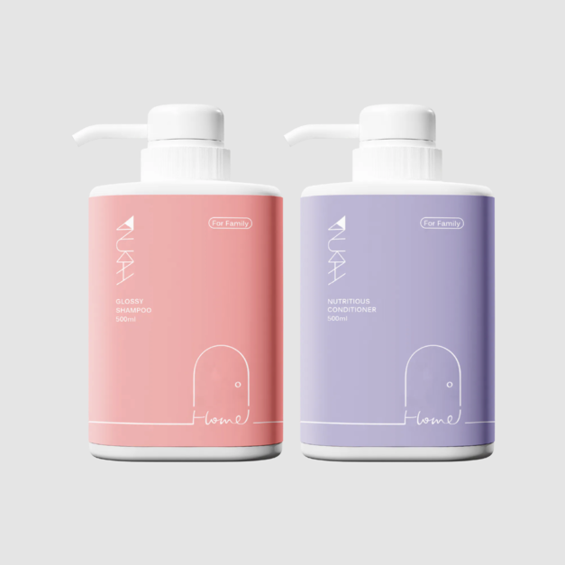 染燙洗護組（花洗500ml+花護500ml）
