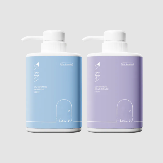 油頭洗護組（白茶500ml+花護500ml）