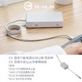 【組合】無線供電模組-行動電源2萬毫安+原廠typeC轉接線