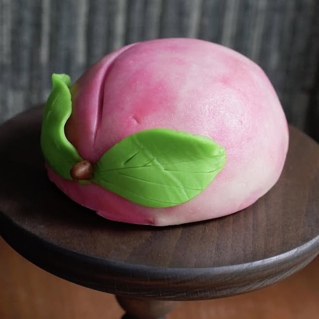 草莓芋頭泥壽桃蛋糕(2/15，2/16，2/17限定)