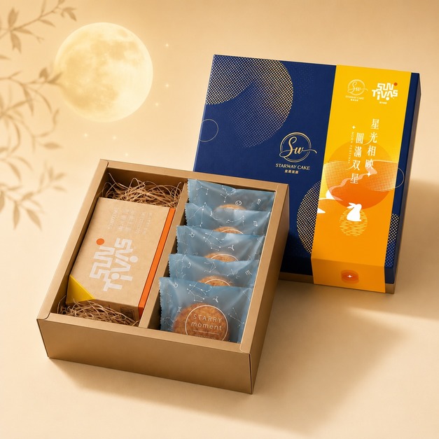 唯星蛋糕 &times; 陽光康喜【星光烏金禮盒】(七月底訂購享92折優惠）