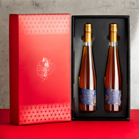 秋釀珍酢丨375ml年節禮盒(水果醋二入)