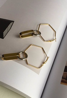 幾何派對耳環 Geometrical Earrings