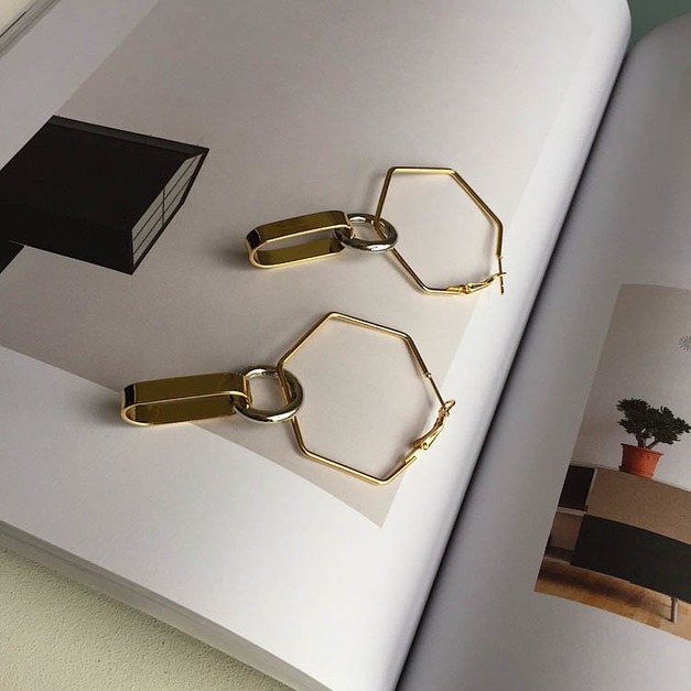幾何派對耳環 Geometrical Earrings