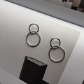 摩登雙圈耳環 Modern Circles Earrings
