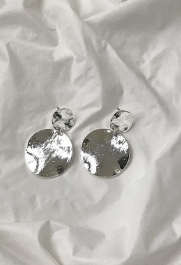 敲打雙圓片耳環 Knock Knock Earrings