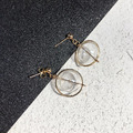 玻璃氣泡球耳環 Light Bulb Earrings