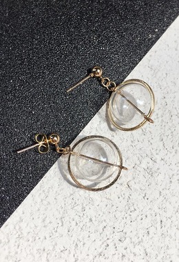 玻璃氣泡球耳環 Light Bulb Earrings