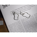 一字不規則扭曲耳環 Irregular Earrings_1