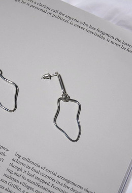 不規則幾何扭曲耳環 Irregular Earrings