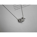 馬蹄鐵雙鎖項鍊 Horseshoe Necklace