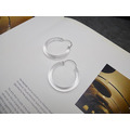 透明圓圈壓克力耳環 Transparent Circle Earrings_2