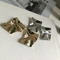 幾何皺摺曲面耳環 Wrinkled Earrings