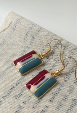 油畫奶糖耳環 Oil Painting Earrings