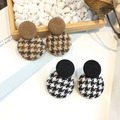 毛呢千鳥格耳環 Houndstooth Earrings